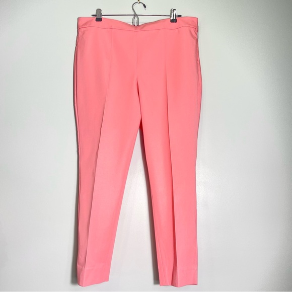 Talbots Pants - NWT Talbots Tapered Leg Chino Chatham Ankle Pants Pink/Peach Size 14 Petite